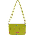 Fish Double Gusset Crossbody Bag