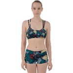 Tropical Autumn Leaves Perfect Fit Gym Set