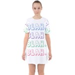 Blah Blah Sixties Short Sleeve Mini Dress