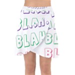 Blah Blah Wrap Front Skirt