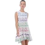 Blah Blah Frill Swing Dress