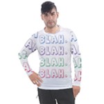 Blah Blah Men s Pique Long Sleeve Tee