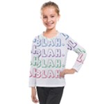 Blah Blah Kids  Long Mesh Tee