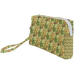Green Pastel Pattern Wristlet Pouch Bag (Small) from ArtsNow.com