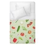 Seamless Pattern With Vegetables  Delicious Vegetables Duvet Cover (Single Size)