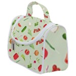 Seamless Pattern With Vegetables  Delicious Vegetables Satchel Handbag