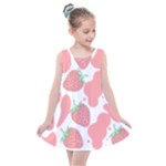Strawberry Cow Pet Kids  Summer Dress
