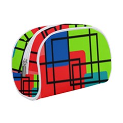 Colorful Rectangle boxes Make Up Case (Small) from ArtsNow.com
