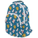 Funny Pets Rounded Multi Pocket Backpack