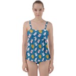 Funny Pets Twist Front Tankini Set