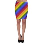 Lgbt Pride Motif Flag Pattern 1 Bodycon Skirt