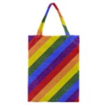 Lgbt Pride Motif Flag Pattern 1 Classic Tote Bag