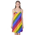 Lgbt Pride Motif Flag Pattern 1 Camis Nightgown