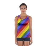 Lgbt Pride Motif Flag Pattern 1 Sport Tank Top 