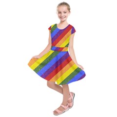 Kids  Short Sleeve Dress 