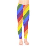 Lgbt Pride Motif Flag Pattern 1 Kids  Leggings