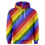 Lgbt Pride Motif Flag Pattern 1 Men s Overhead Hoodie