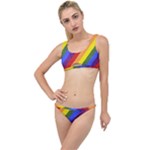 Lgbt Pride Motif Flag Pattern 1 The Little Details Bikini Set