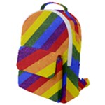 Lgbt Pride Motif Flag Pattern 1 Flap Pocket Backpack (Small)