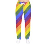 Lgbt Pride Motif Flag Pattern 1 Women velvet Drawstring Pants