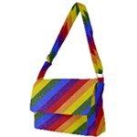 Lgbt Pride Motif Flag Pattern 1 Full Print Messenger Bag (L)