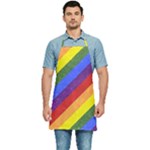 Lgbt Pride Motif Flag Pattern 1 Kitchen Apron