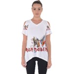 Iron Maiden England Cut Out Side Drop Tee