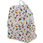 Fruits, Vegetables And Berries Top Flap Backpack