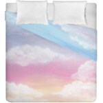 Evening Sky Love Duvet Cover Double Side (King Size)