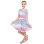 Evening Sky Love Kids  Short Sleeve Dress