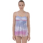 Evening Sky Love Babydoll Tankini Set