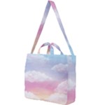 Evening Sky Love Square Shoulder Tote Bag