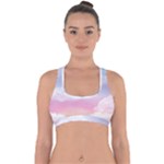 Evening Sky Love Cross Back Hipster Bikini Top 