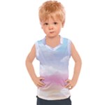 Evening Sky Love Kids  Sport Tank Top