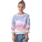 Evening Sky Love Kids  Cuff Sleeve Top