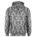 Black And White Ornate Pattern Men s Core Hoodie