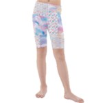 Pastel Love Kids  Mid Length Swim Shorts