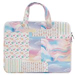 Pastel Love MacBook Pro Double Pocket Laptop Bag (Large)