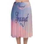 Inaayat Velvet Flared Midi Skirt