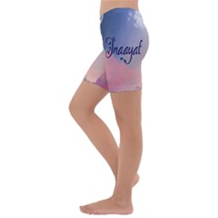 Kids  Lightweight Velour Capri Yoga Leggings 