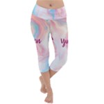 Yugen Lightweight Velour Capri Yoga Leggings