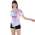 Yugen Asymmetrical Short Sleeve Sports Tee