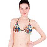 Travel With Love Bikini Top