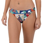 Travel With Love Band Bikini Bottom