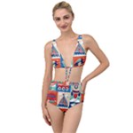 Travel With Love Tied Up Two Piece Swimsuit