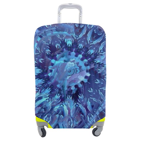 Fuzzball Mandala Luggage Cover (Medium) from ArtsNow.com
