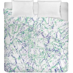 Splatter Abstract Bright Print Duvet Cover Double Side (King Size) from ArtsNow.com