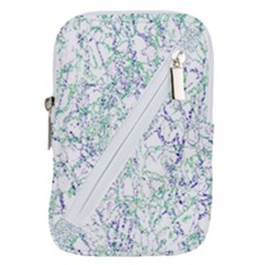 Splatter Abstract Bright Print Belt Pouch Bag (Small) from ArtsNow.com