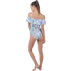 Frill Detail One Piece Swimsuit 