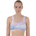 Morning Sky Love Back Weave Sports Bra